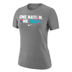 Women's Nike San Diego Wave FC One Nation One Team Dri-Fit Cotton Short Sleeve Tee