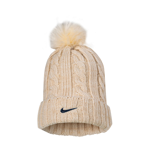 Women's Nike San Diego Wave FC Embroidered Crest Cable Knit Beanie