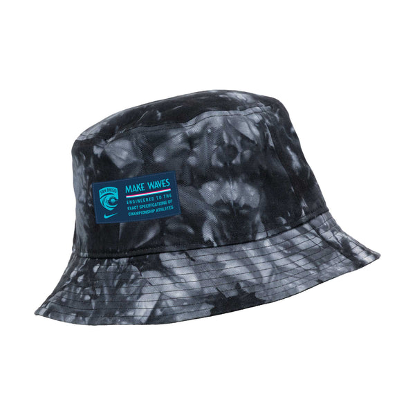 Nike San Diego Wave FC Woven Label Tie Dye Bucket Hat
