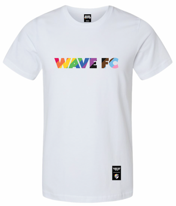 Unisex San Diego Wave FC 2023 Pride Short Sleeve Tee