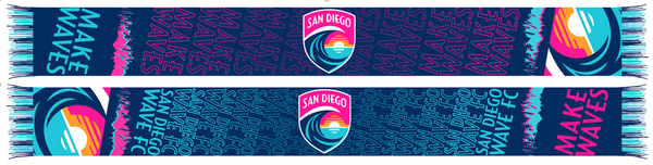 San Diego Wave FC Gradient HD Woven Scarf