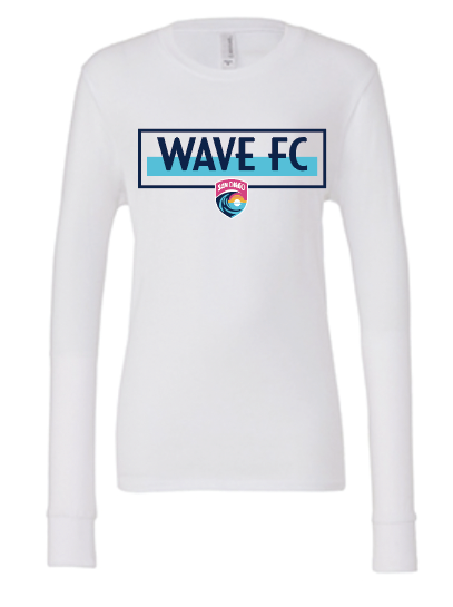 Youth San Diego Wave FC Color Box Long Sleeve Tee