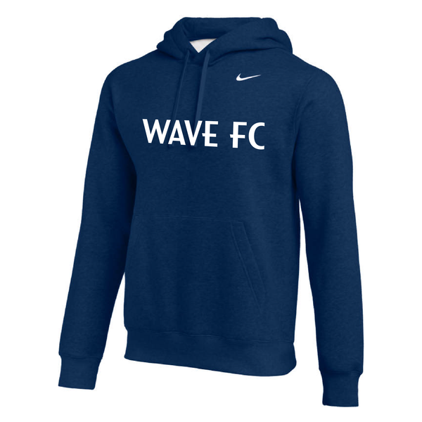 Men's Nike San Diego Wave FC Wordmark Club Fleece Hoodie