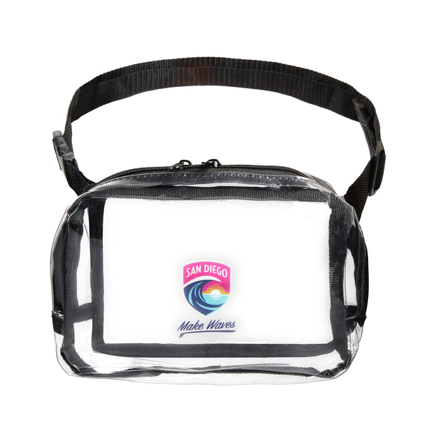 San Diego Wave FC Make Waves Crest Clear Cross Body Tote