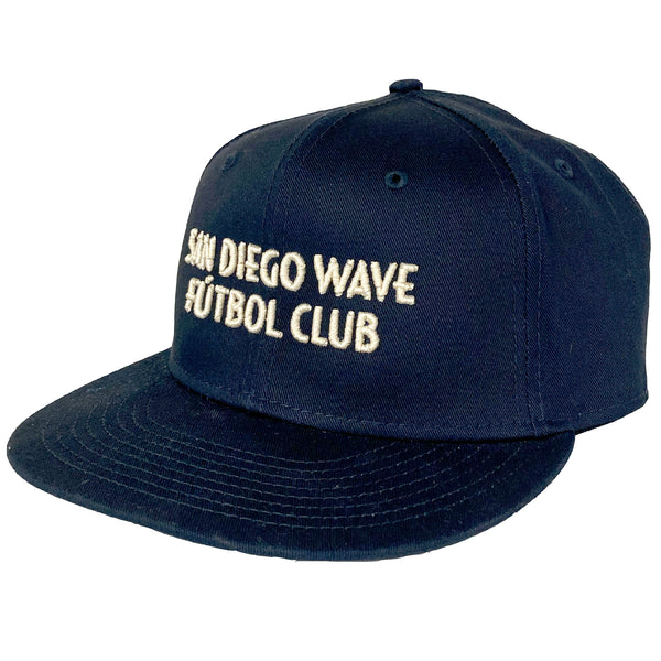 San Diego Wave FC Wordmark New Era Snapback Hat