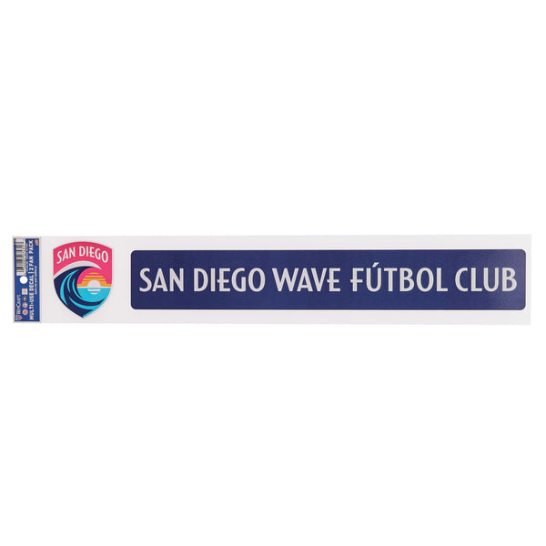 San Diego Wave FC Multi Use Decal Wordmark