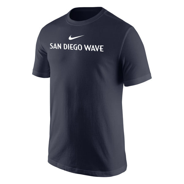 Men's Nike San Diego Wave FC Wordmark Short Sleeve Tee