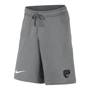 Men's Nike San Diego Wave FC One Color Crest Club Fleece Shorts