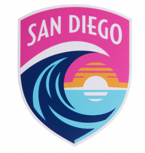 San Diego Wave FC 5" Crest Sticker
